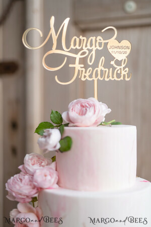 Acryl  
 Hochzeitstorte Topper, Kunststoff Torten Topper