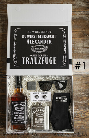 Trauzeuge Fragen Geschenkbox Trauzeuge Fragen Geschenkbox Willst du mein Trauzeuge sein