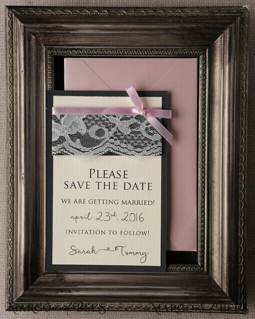 SAVE THE DATES rustic Save the Date Cards, country