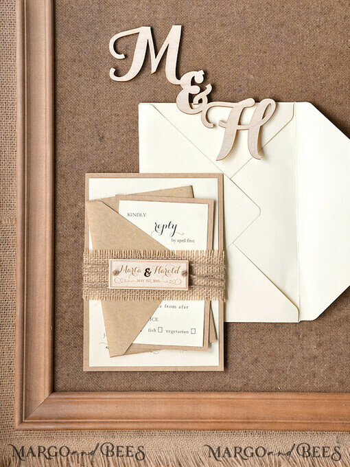 WEDDING INVITATIONS forest / Mountains / woodland theme Affordable wedding invitations, country barn stationery