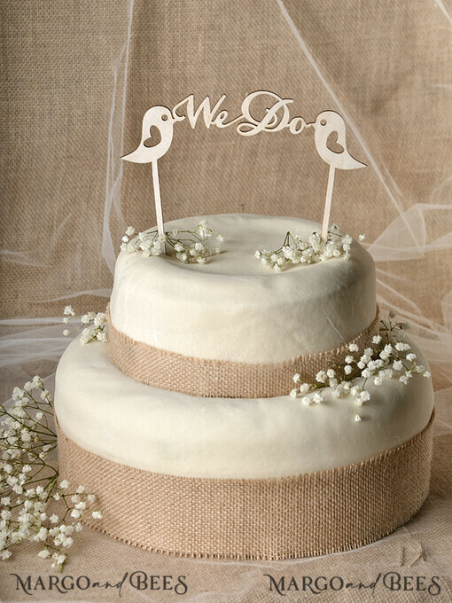 CAKE TOPPER RUSTIC wedding cake topper, vintage