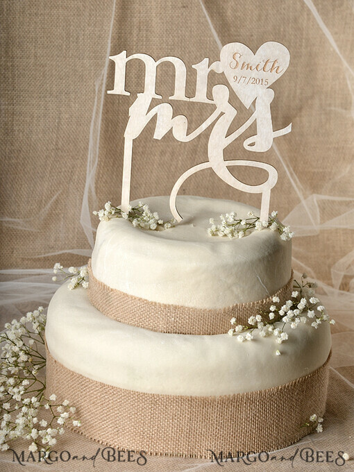 CAKE TOPPER RUSTIC cake topper, rustic