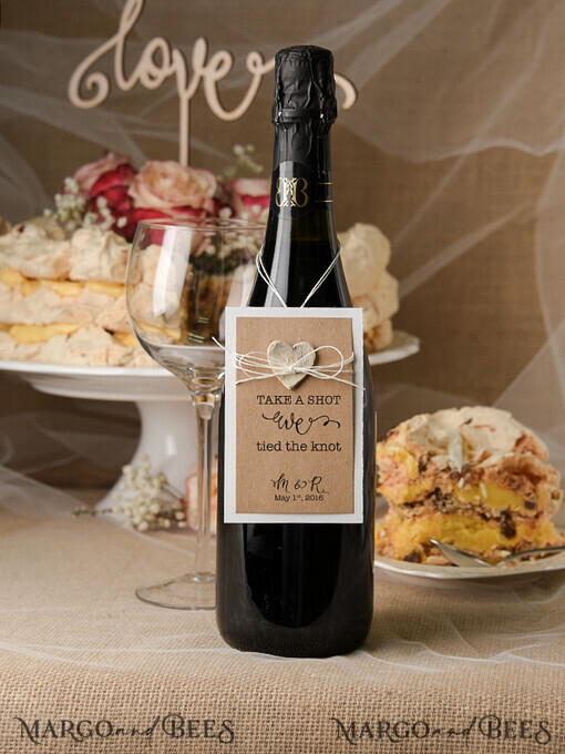 DRINKS LABELS Rustic prosecco label
