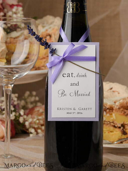 DRINKS LABELS Rustic drink labels
