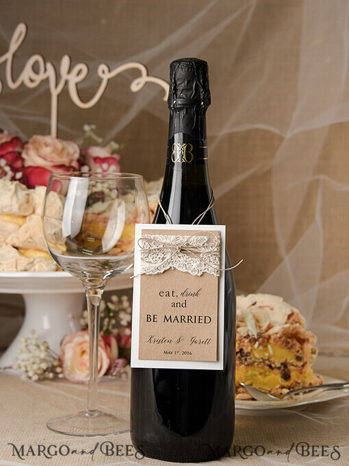 DRINKS LABELS Rustikal  
 Prosecco Etikett