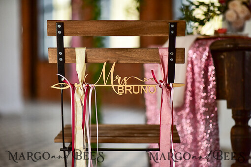 FLOWER GIRL / Page Boy SIGNS glitter
