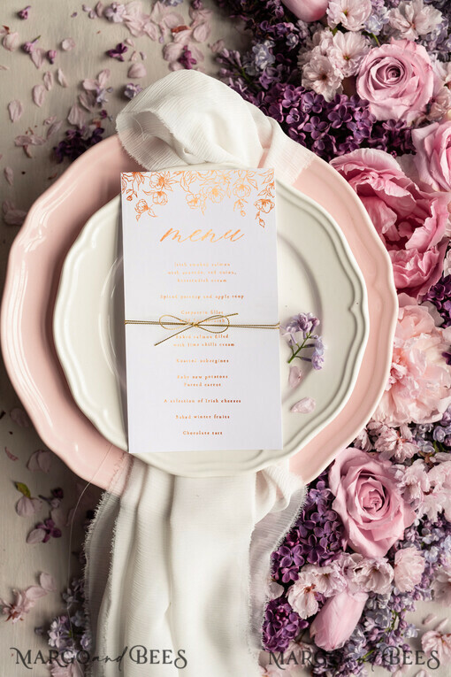 MENU & PROGRAMS glitter/ luxury premium Luxury Glamour Gold Foil Wedding Menu, Elegant White Wedding Menu Cards, Glamour Golden Shine Dinner Menu, Handmade Floral Boho Wedding Menu With Golden Twine