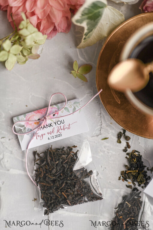 WEDDING FAVORS Wedding Favor Tea Bags  wedding Favors, Personalized Tea Bags