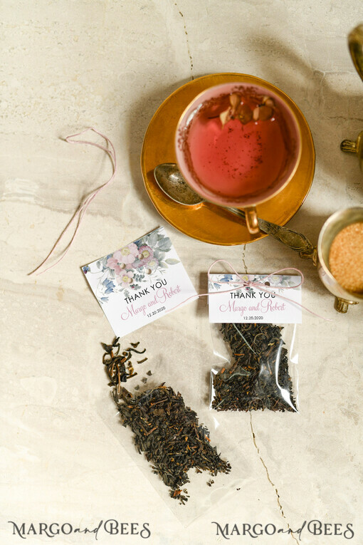 WEDDING FAVORS Wedding Favor Tea Bags  wedding favors, Thank You Tea Bags