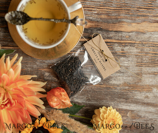 WEDDING FAVORS Wedding Favor Tea Bags  wedding favors, Personalized Tea Bag