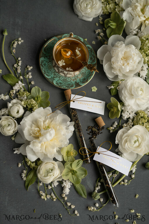 WEDDING FAVORS Wedding Favor Tea Bags  wedding favors, Personalized Tea Bag