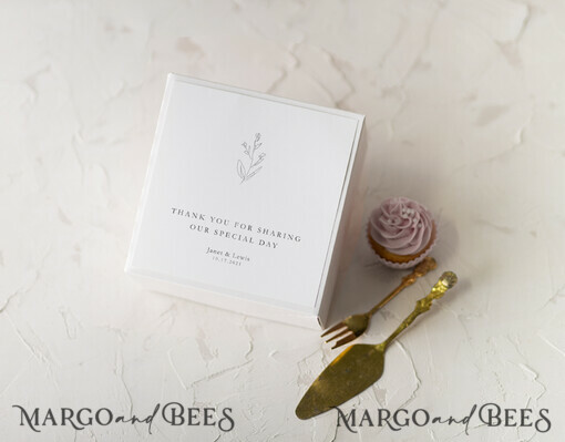 CAKE BOX Romantic wedding cake box