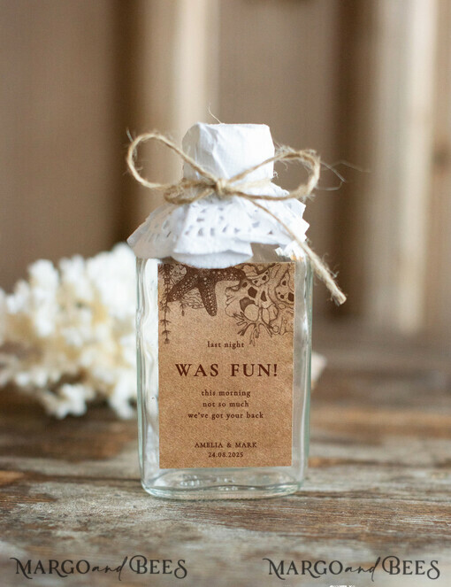 WEDDING FAVORS Hochzeits-Kater-Kits Hochzeitsdankeschön-Geschenke, kleine Flasche Kater-Kit