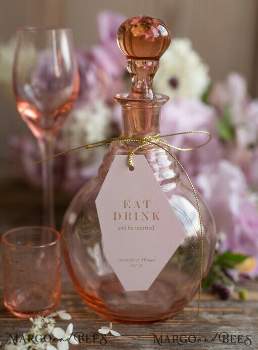 DRINKS LABELS Romantic drink labels