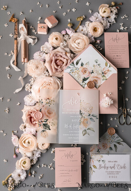 SAMPLING SERVICE premium samples Samples of wedding invitations, elegant