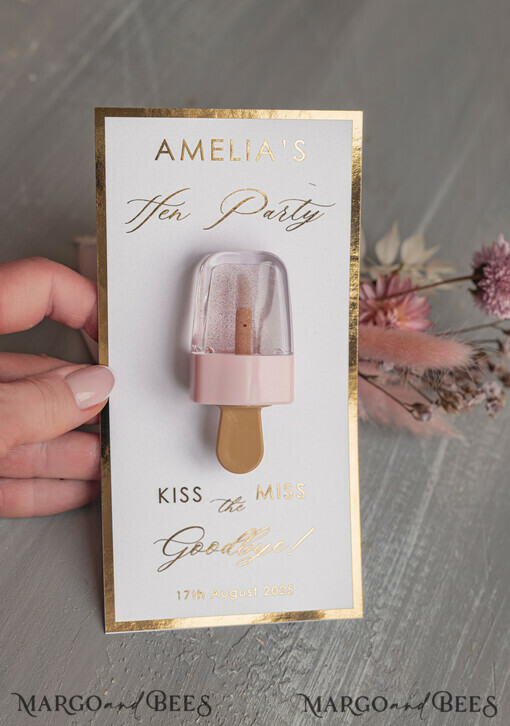 BRIDESMAID/BEST MAN BOX Junggesellinnenabschieds-Geschenke Lippenbalsame Lippenbalsam Junggesellenabschiedsgeschenke, Hochzeitsfeier Geschenke Lippenstift, Hochzeitsfeier Geschenke, Hochzeitsdusche Geschenke für Gäste, Hochzeits Lippenbalsam