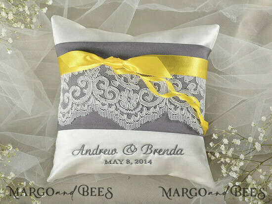 RING BEARER BOXES & PILLOWS vintage ring pillows Vintage wedding Ring Pillow • Custom Ring Bearer Pillow • Boho Glam Ring Bearer 20/vin/pod