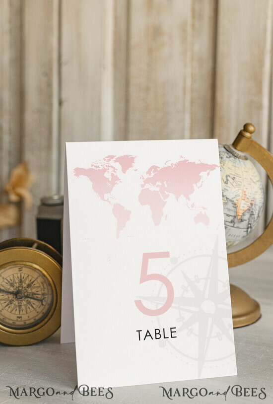 TABLE DECOR SIGNS Beach/marine/ Destionation Wedding Theme Travel Passport Wedding Table Number – Luxury Tent Card, ivory wedding stationery, tent table numbers 01/passFgp/tn25