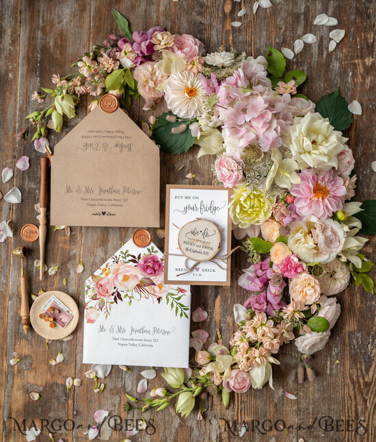 SAVE THE DATES rustic boho magnets Personalised Wedding Save The Date Card and wood slice Magnet, Boho Save Our Date Magnets, save our dates Cards Rustic Wooden Magnets 001/Wcg/std