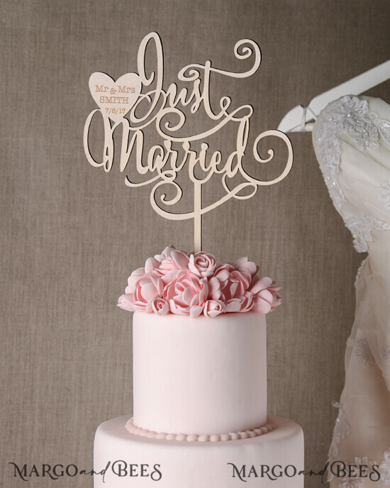 CAKE TOPPER wood cake topper, lasercut wooden cake topper 12/rst/CT