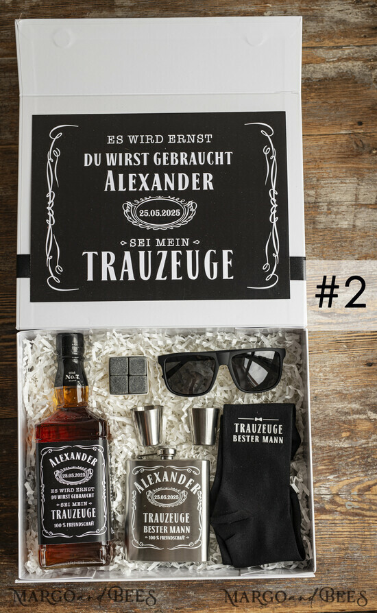 Brautjungfer/Trauzeuge Box Trauzeuge Fragen Geschenkbox Trauzeuge Fragen Geschenkbox Willst du mein Trauzeuge sein 02/tr/debox