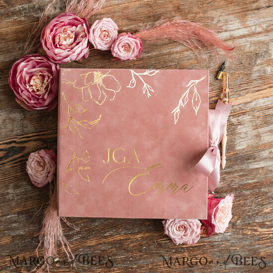 BRIDAL SHOWER INVITATIONS JGA geschenk braut JGA Kartenbox aus Samt – personalisiert mit goldener Prägung, inkl. Gästekarten für die Braut 01/brautAnkiet/geschenkBraut