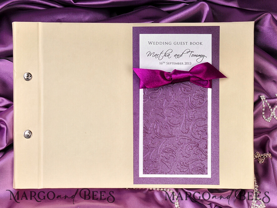 Preonalised wedding Guestbook