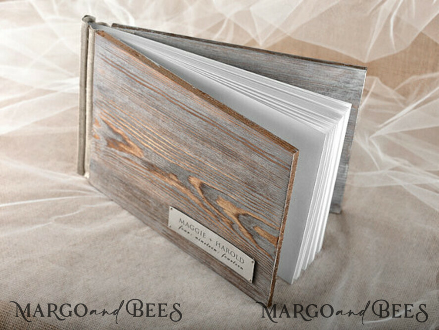 WEDDING GUEST BOOKS Wooden Rustic Guestbooks Wedding Guest Book Personalised, Boho Instax Photo Booth Album Rustic guest book polaroids
