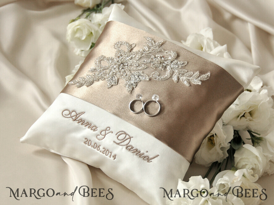 RING BEARER BOXES & PILLOWS crystal wedding bearers