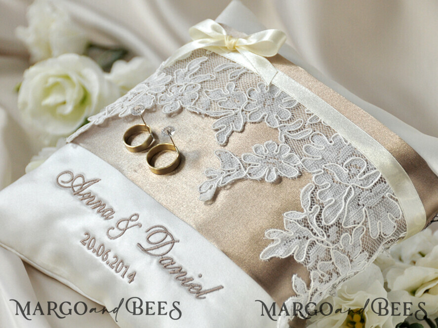 RING BEARER BOXES & PILLOWS crystal ring box