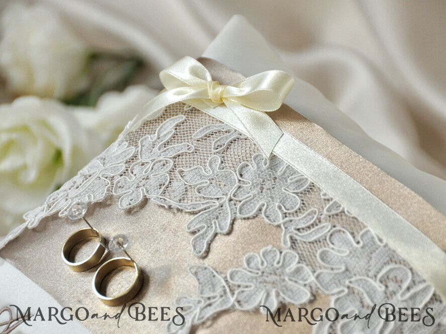 RING BEARER BOXES & PILLOWS crystal ring box