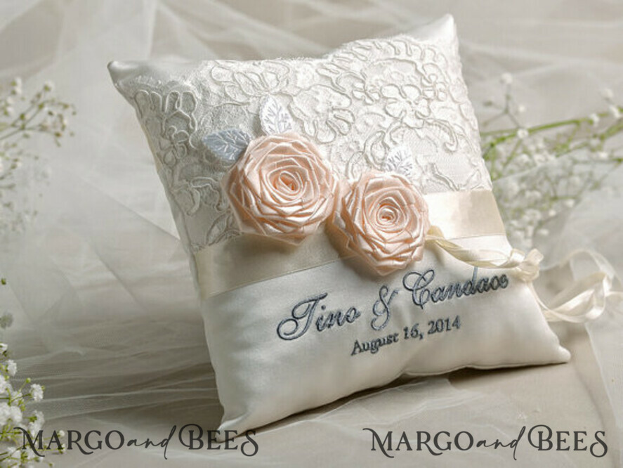 RING BEARER BOXES & PILLOWS crystal ring box