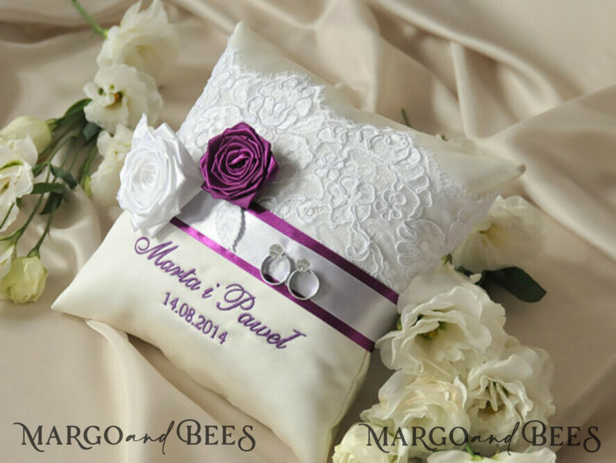 RING BEARER BOXES & PILLOWS crystal wedding bearers