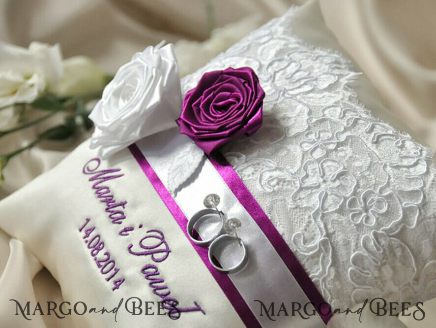 RING BEARER BOXES & PILLOWS crystal wedding bearers