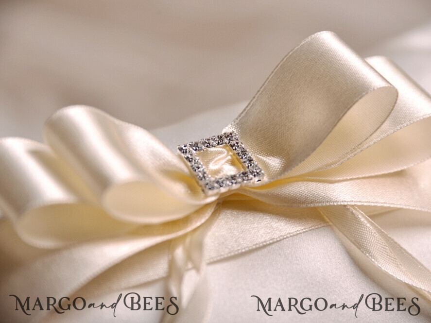 RING BEARER BOXES & PILLOWS elegance ring pillows Wedding Ring Pillow Personalised • Ring Bearer Pillow Elegance • Custom Wedding Ring Bearer