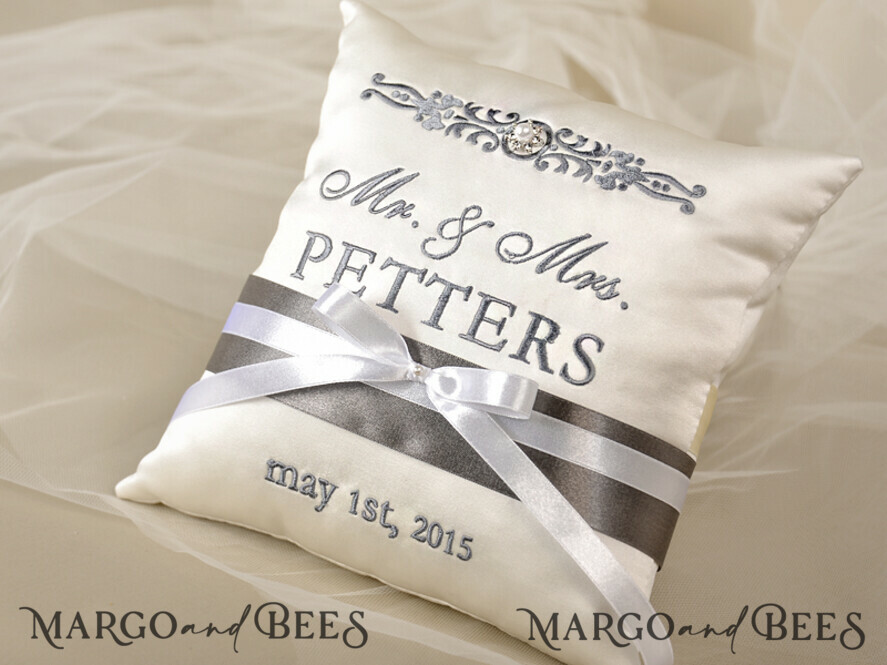RING BEARER BOXES & PILLOWS elegance ring pillows Elegance wedding Ring Pillow • Custom Ring Bearer Pillow • Wedding Ring Bearer Personalised