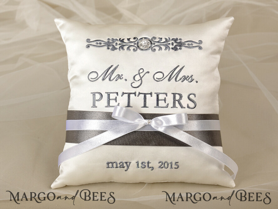 RING BEARER BOXES & PILLOWS elegance ring pillows Elegance wedding Ring Pillow • Custom Ring Bearer Pillow • Wedding Ring Bearer Personalised