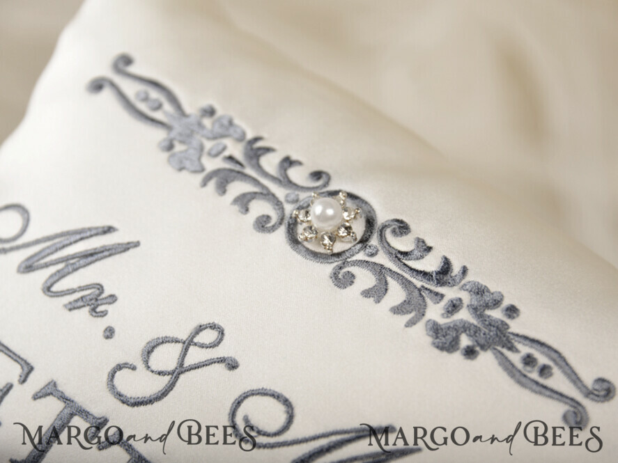 RING BEARER BOXES & PILLOWS elegance ring pillows Elegance wedding Ring Pillow • Custom Ring Bearer Pillow • Wedding Ring Bearer Personalised