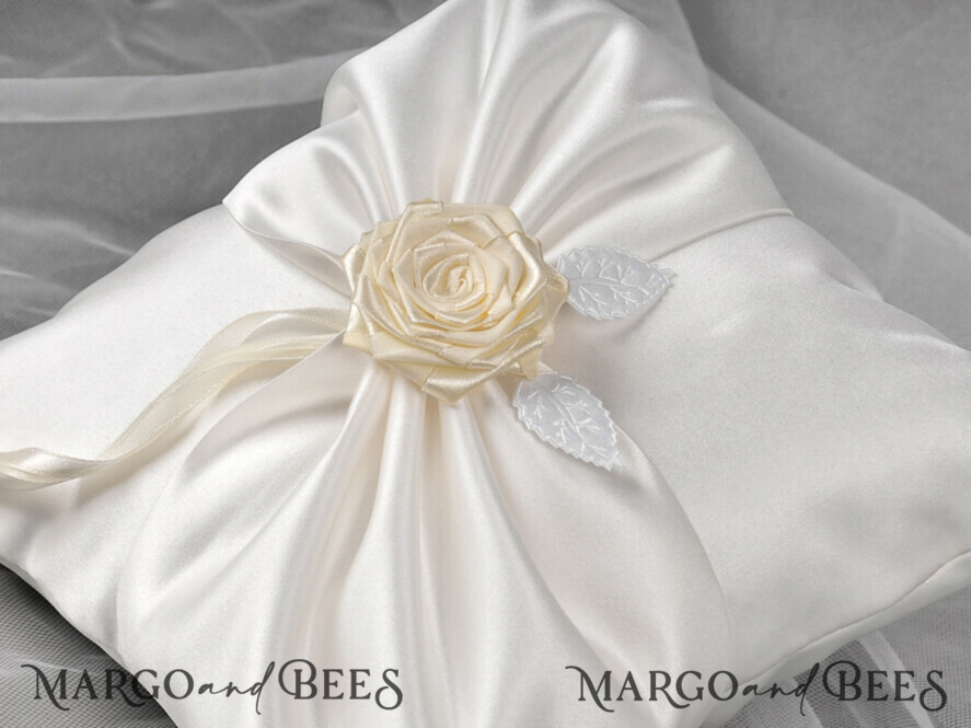 RING BEARER BOXES & PILLOWS elegance ring pillows Elegant Wedding Ring Pillow • Presonalised Ring Bearer Pillow • Custom Wedding Ring Bearer