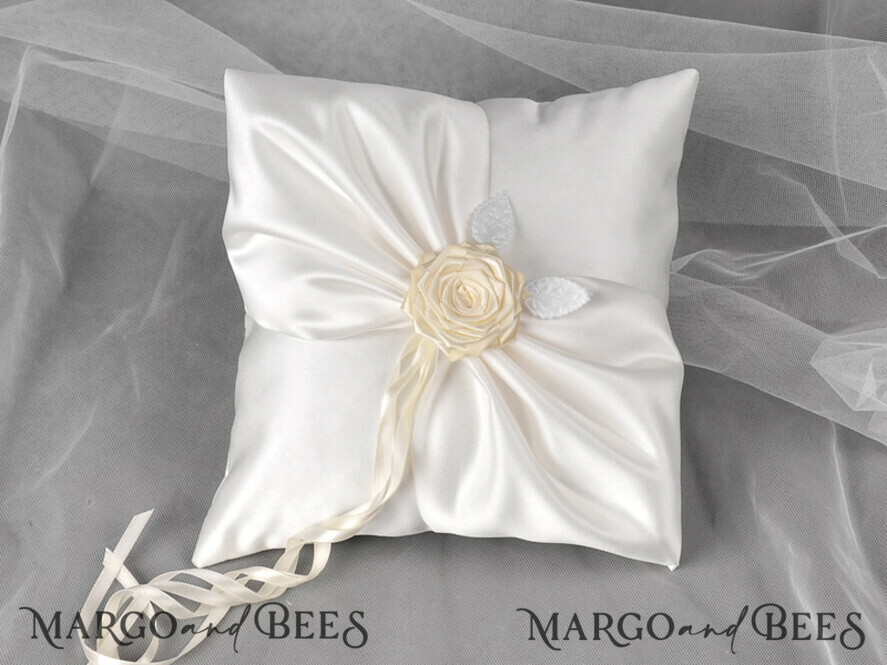 RING BEARER BOXES & PILLOWS elegance ring pillows Elegant Wedding Ring Pillow • Presonalised Ring Bearer Pillow • Custom Wedding Ring Bearer