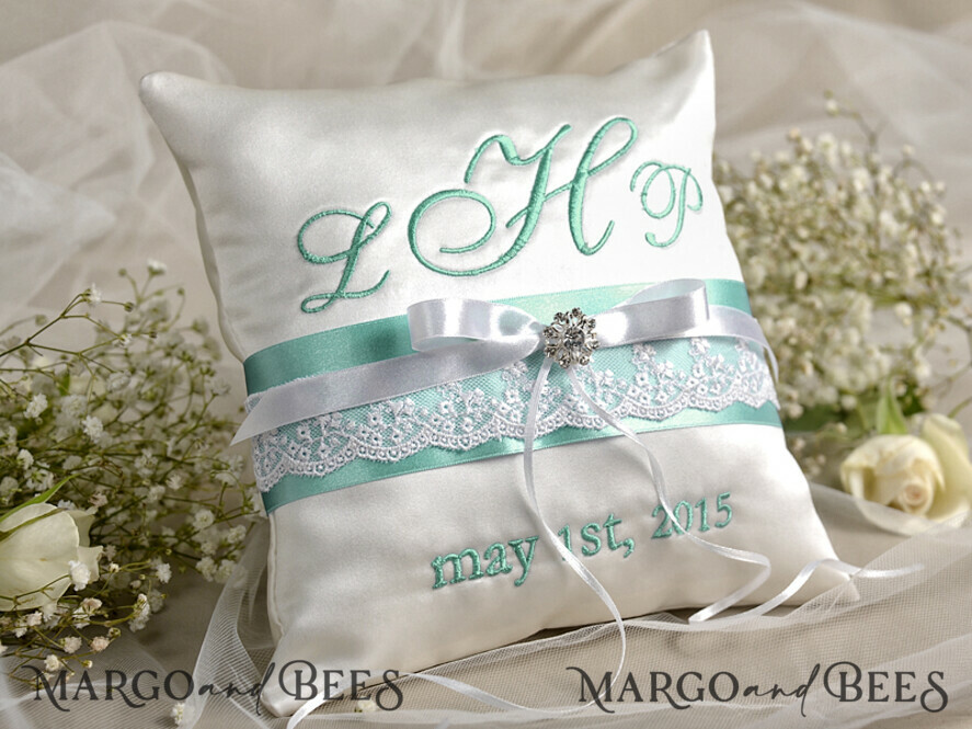 RING BEARER BOXES & PILLOWS elegance ring pillows Elegance wedding Ring Pillow • Custom Ring Bearer Pillow • Wedding Ring Bearer Personalised