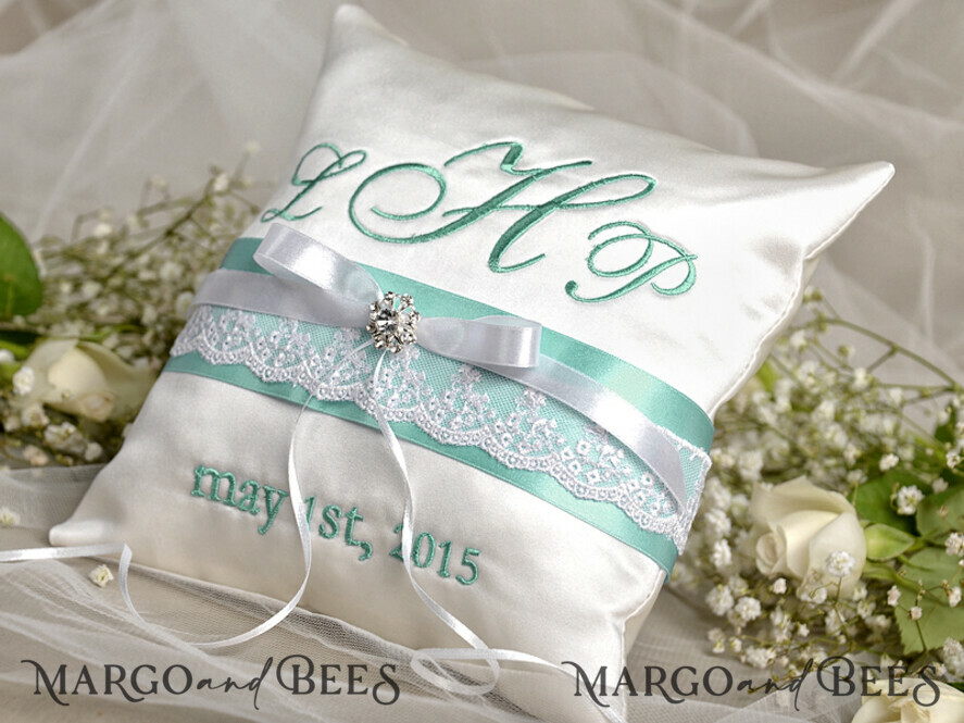 RING BEARER BOXES & PILLOWS elegance ring pillows Elegance wedding Ring Pillow • Custom Ring Bearer Pillow • Wedding Ring Bearer Personalised