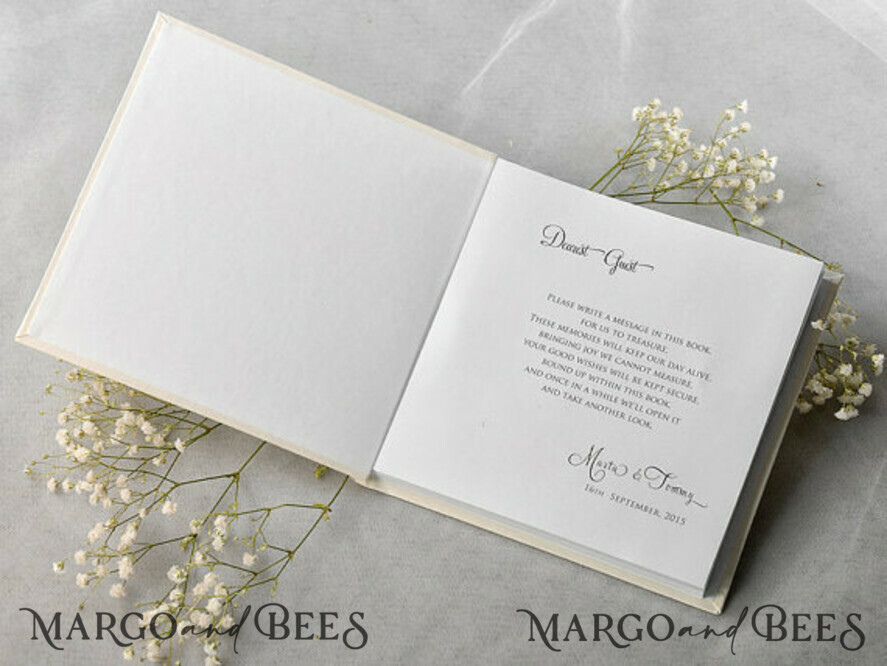 Rerto wedding guestbook