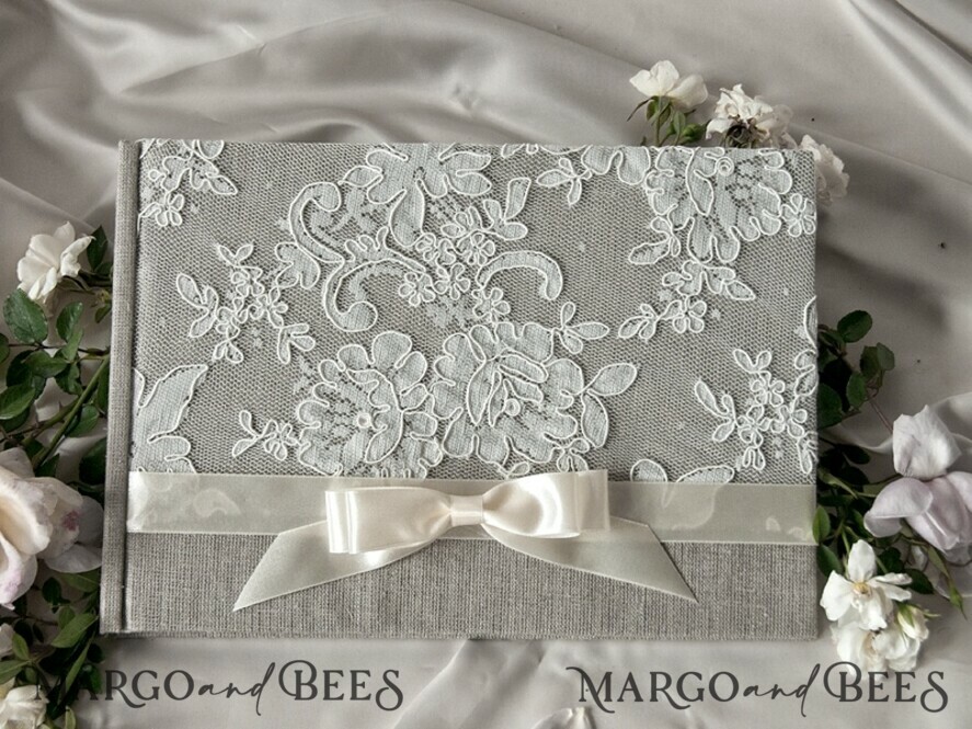 WEDDING GUEST BOOKS Rustic Burlap Linen PhotoBook Wedding Guest Book Personalised, Rustic Instant Photo Book Burlap Instax Wedding Photo Guestbook