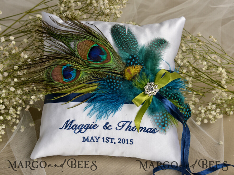 RING BEARER BOXES & PILLOWS vintage ring pillows Wedding Ring Pillow • Presonalised Ring Bearer Pillow • Custom Wedding Ring Bearer