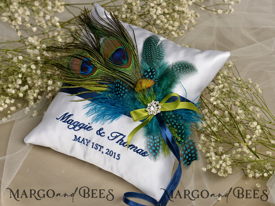 RING BEARER BOXES & PILLOWS vintage ring pillows Wedding Ring Pillow • Presonalised Ring Bearer Pillow • Custom Wedding Ring Bearer
