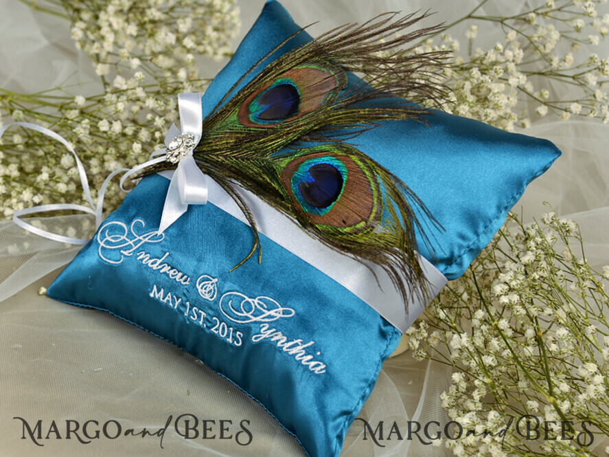 RING BEARER BOXES & PILLOWS vintage ring pillows Personalised Wedding Ring Pillow • Lace Ring Bearer Pillow • Custom Boho Ring Bearer