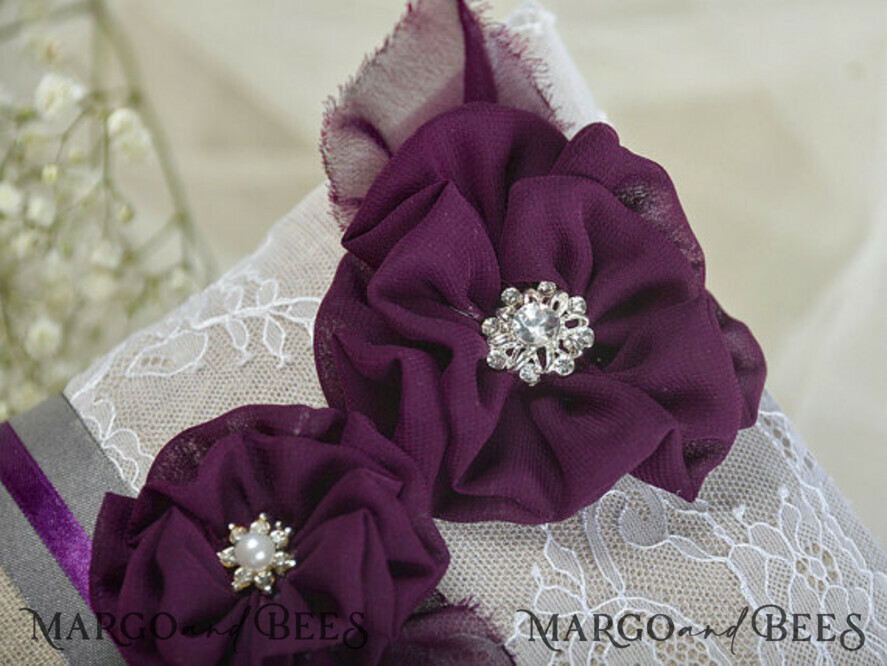 RING BEARER BOXES & PILLOWS vintage ring pillows Wedding Ring Pillow • Presonalised Ring Bearer Pillow • Custom Wedding Ring Bearer