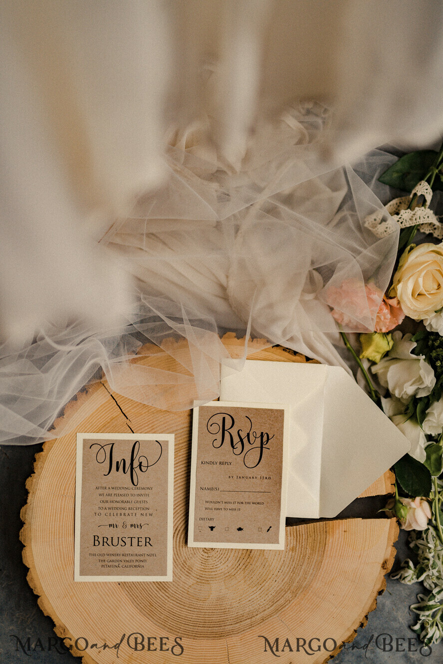 WEDDING INVITATIONS rustic / country / shabby chick Wedding invitations UK barn rustic stationery