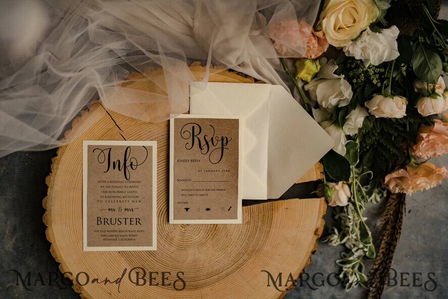 WEDDING INVITATIONS rustic / country / shabby chick Wedding invitations UK barn rustic stationery